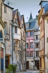 Street in Rouen, France