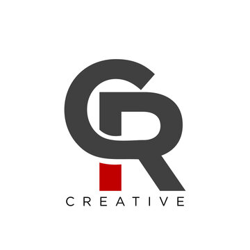 cr business logo design vector icon