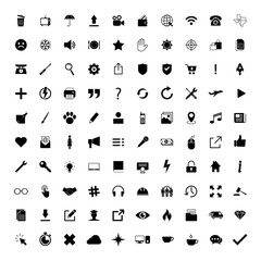 Web icon set. Contact us icon set. Business, ecommerce, finance, accounting.