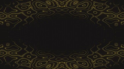 Abstract pattern background., leather texture, magic sign ,symmetry art., 3D Rendering