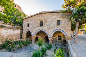 Fototapeta na wymiar Konstantinos - Eleni Church in Mustafapasa Town in Turkey
