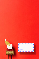 Letter to Santa Claus. Request of the Christmas present. Question to Santa....