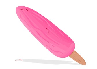 kulfi Indian Sweets or Mithai Food Vector