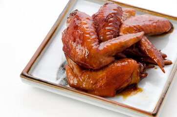 中華風とり手羽先の甘辛煮