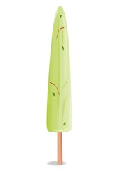 kulfi Indian Sweets or Mithai Food Vector