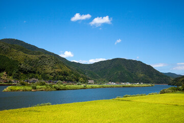豊岡市の田園風景