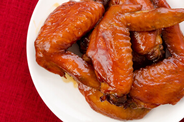 中華風とり手羽先の甘辛煮