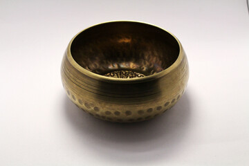 A Buddhist Tibetan singing bowl made in Nepal