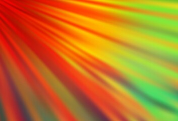 Light Green, Red vector background with straight lines.