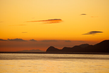 竹野海岸の夜明け