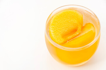 秋の実り柿ゼリー