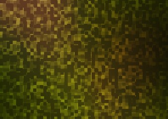 Light Green, Yellow vector pattern in square style.