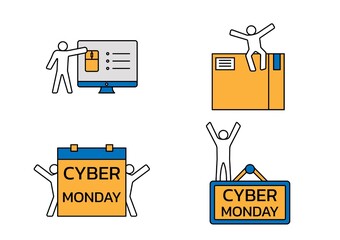 cyber monday set little people cute calendar and free delivery