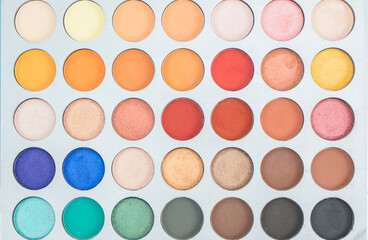 Eye shadow palette for cosmetic