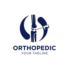 Orthopedic Health Bone Logo Design