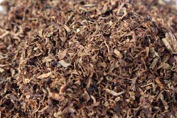 The brown tobacco flakes that grow in Indonesia.