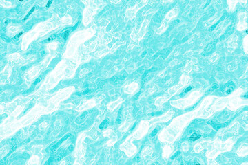 Detailed amazing CG abstract background of trending in 2020 blue color Aqua Menthe - creative design background