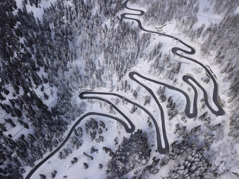 strada invernale