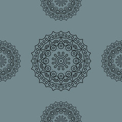 Seamless pattern, Wallpaper. Elegant and classic texture. Luxury ornament. Layout for fabric and textiles, Wallpaper.