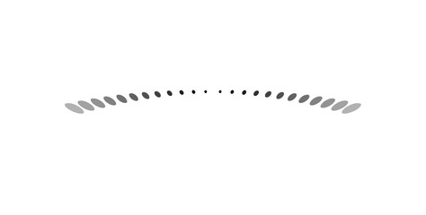 Fototapeta premium dotted line simple shape vector symbol icon design. Vector illustration
