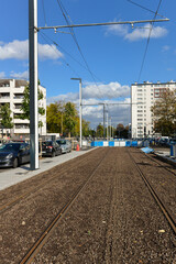 Travaux, Tram, Choisy le Roi, 94, Val de Marne