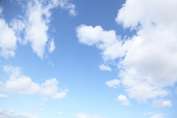青空の雲
