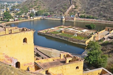 Amer Fort Unesco World Heritage Site Jaipur Rajasthan India