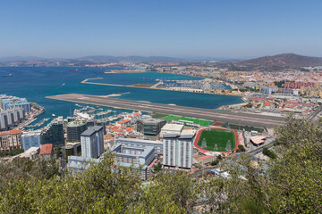 spectacular views from the rock of Gibraltar
