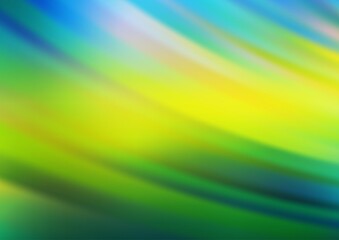 Dark Blue, Yellow vector backdrop with long lines.