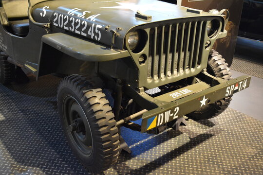1943 Willy's Jeep display at Presidential Car Museum in Quezon City, Philippines