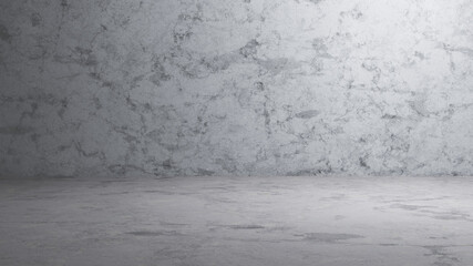 Concrete wall white color for background. Old grunge textures with scratches and cracks. White painted cement wall texture.