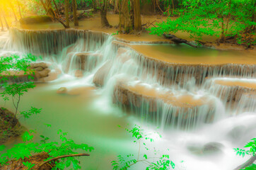 Beautiful Huai Mae Khamin Waterfall, ( Tier 6 )