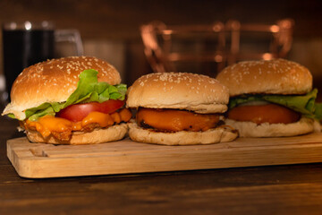 trio hamburguer