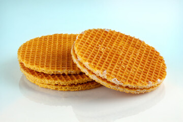 Waffles round-shaped