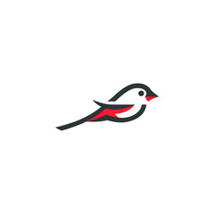 bird logo, fire tail bird logo, suitable for your company.