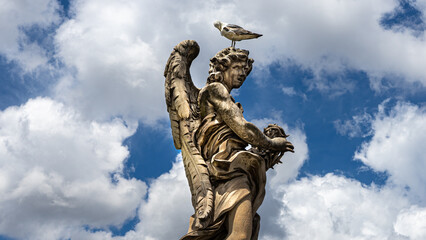 Angle Statue, San Angelo Castle Bridge