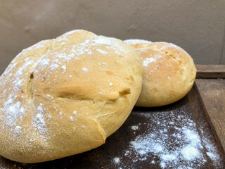 bread and flour
