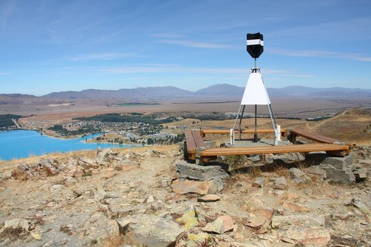 Geodetic Survey Marker In New Zealand