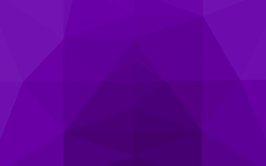 Obraz premium Light Purple vector abstract mosaic backdrop.