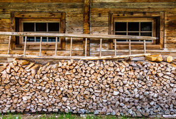 heap of firewood