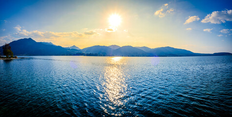 lake tegernsee in bavaria