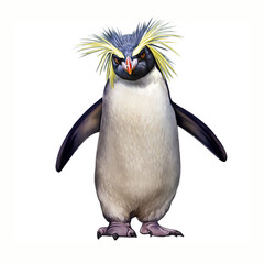 Macaroni Penguin (Eudyptes chrysolophus) © Liliya