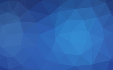 Light BLUE vector polygon abstract backdrop.