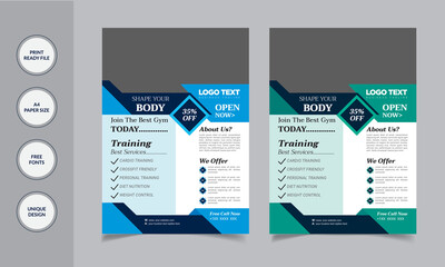 Fitness Boot Camp Flyer Template , Vector Design.

template details:
Easy Customization and Editable
2 Color Versions
Full  Vector Eps. File
Size: A4 (210X297)
300 DPI resolutions

