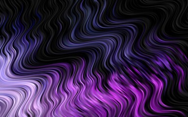 Obraz premium Light Pink, Blue vector background with liquid shapes.
