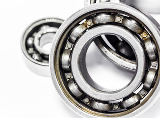 bearings isolated on white background