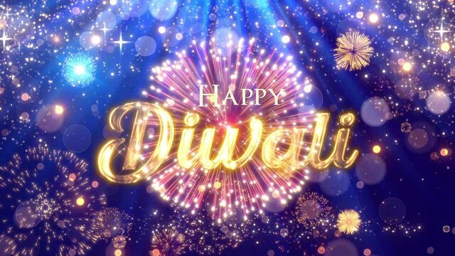 happy diwali festival celebration lights backdrop