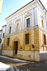 Sabbioneta, Mantua (Italy): exterior of the Teatro all'Antica