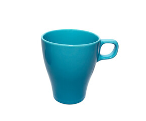 ceramic mug on white background