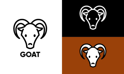 animal logo vector icon outline style